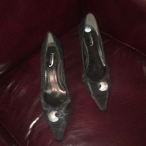 Never ever worn. Beautiful shoe. Just not for me